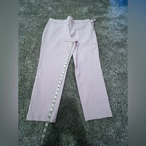 Talbots Chatham Light Lavender Straight-Leg Ankle Pants, 16P